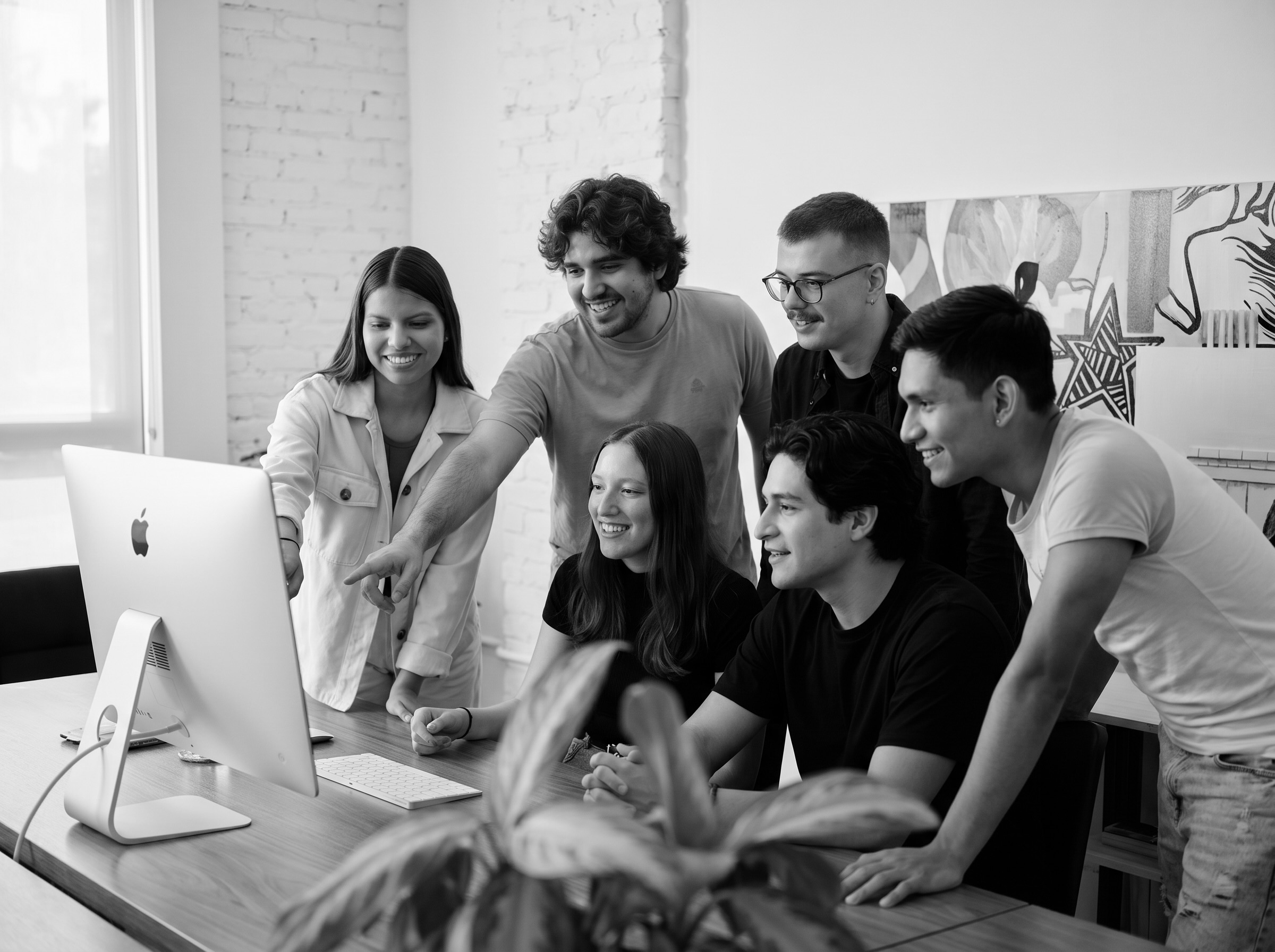 Nuestro equipo trabajando